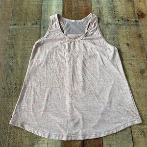 Ictive Women's Workout Oversized Pink Tank Top -S